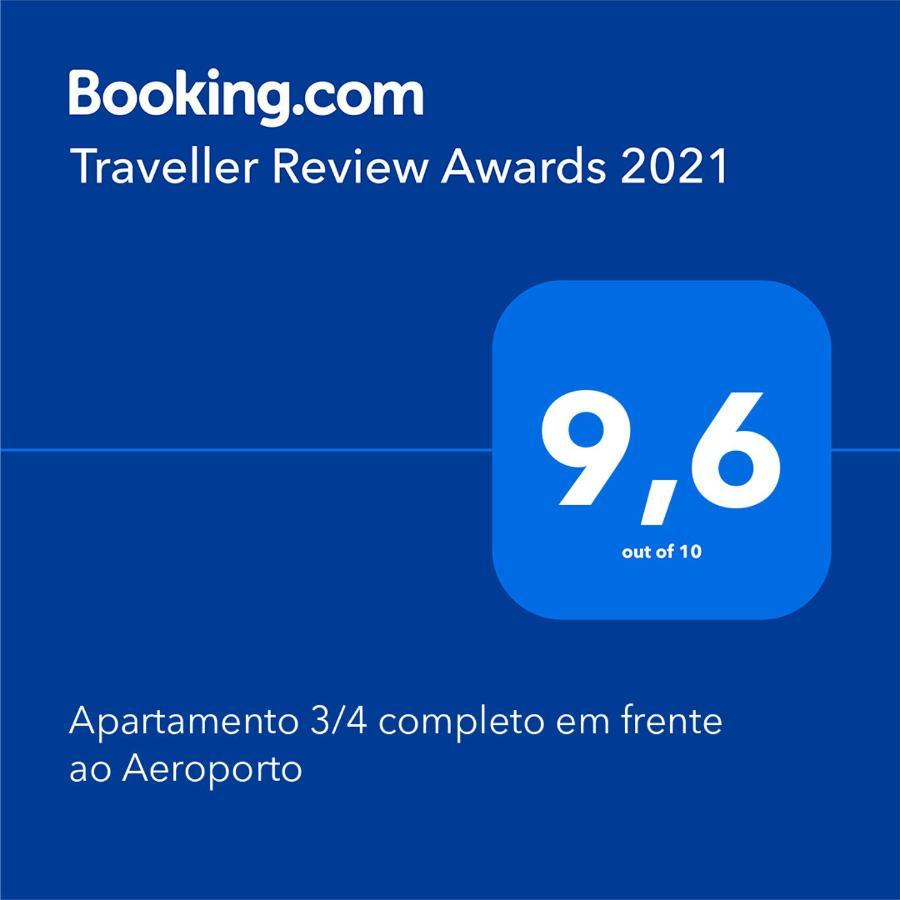 Apartamento 3/4 Completo Em Frente Ao Aeroporto Salvador Bagian luar foto